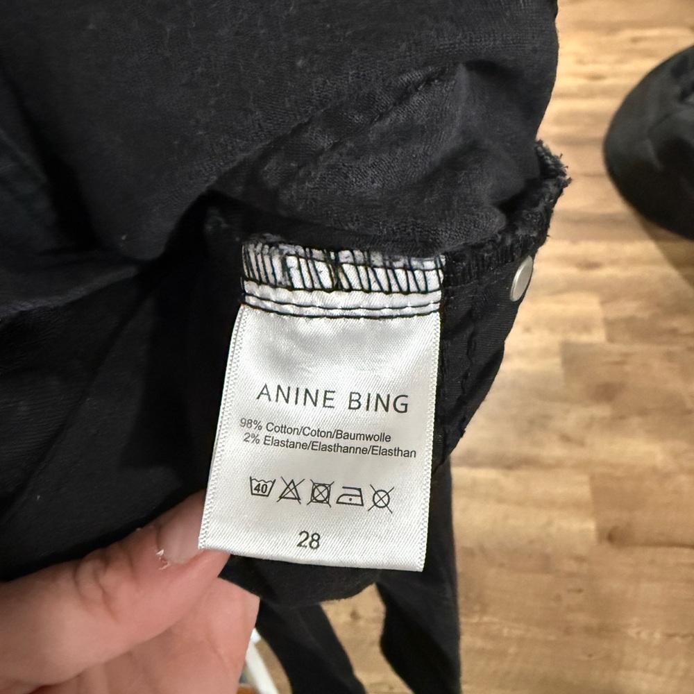 Anine Bing Black Skinny Jeans - Picture 5 of 5